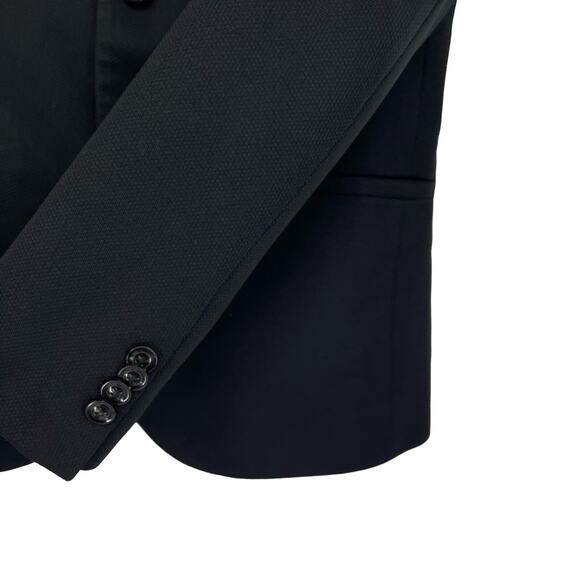 Zara Black Suit Jacket Blazer Women's Size Small - Picture 8 of 10